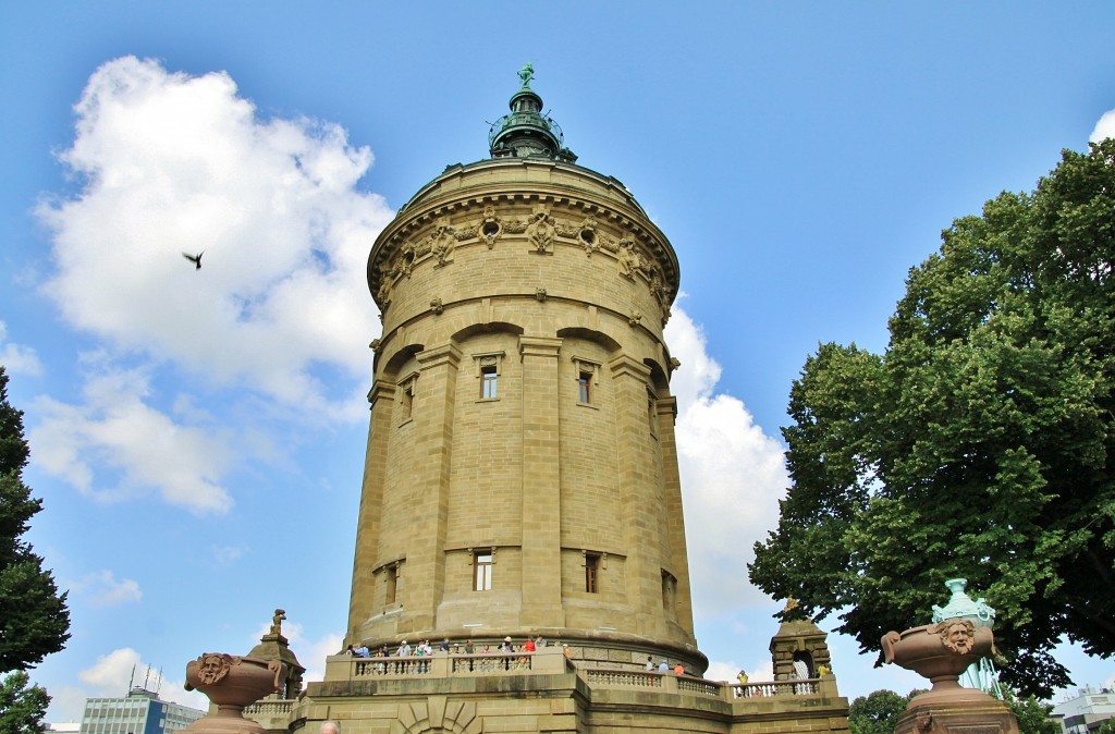 Foto: Torre del Agua - Mannheim (Baden-Württemberg), Alemania