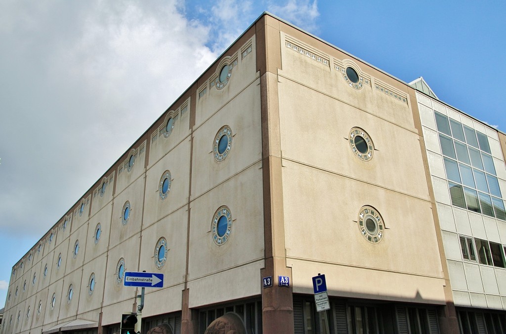 Foto: Edificio del centro - Mannheim (Baden-Württemberg), Alemania