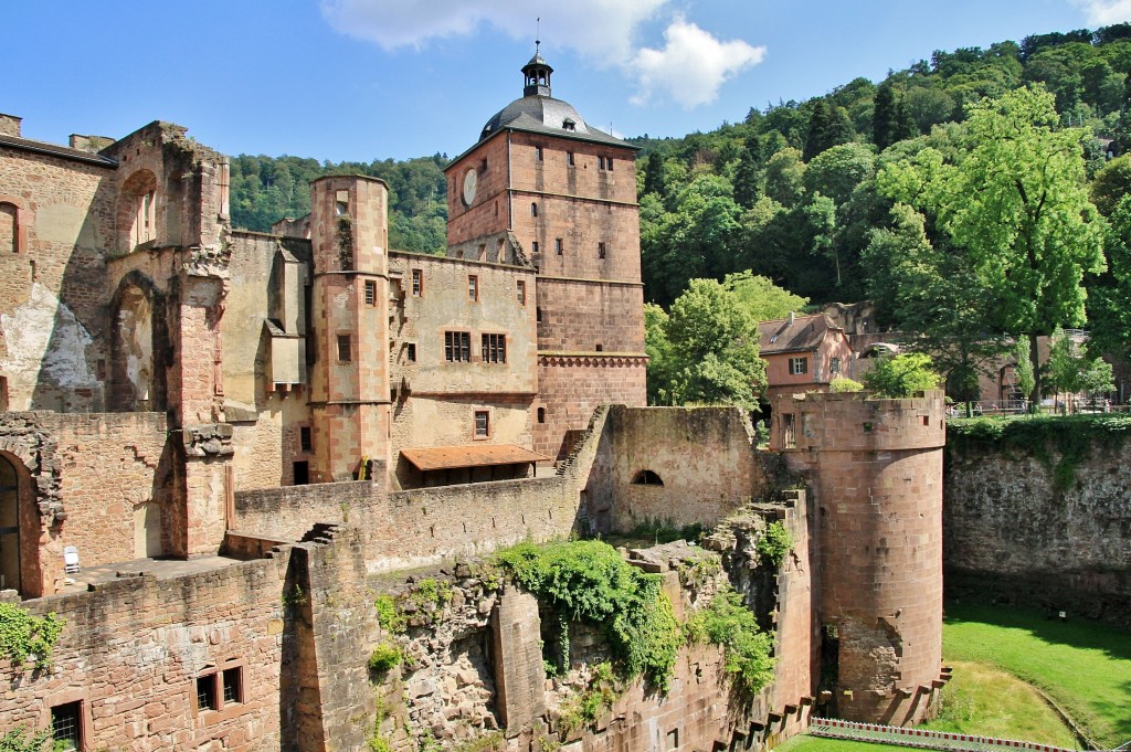 Foto: Castillo - Heidelberg (Baden-Württemberg), Alemania