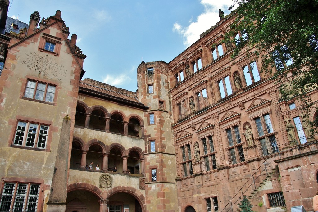 Foto: Castillo - Heidelberg (Baden-Württemberg), Alemania