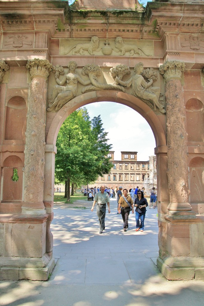 Foto: Castillo - Heidelberg (Baden-Württemberg), Alemania