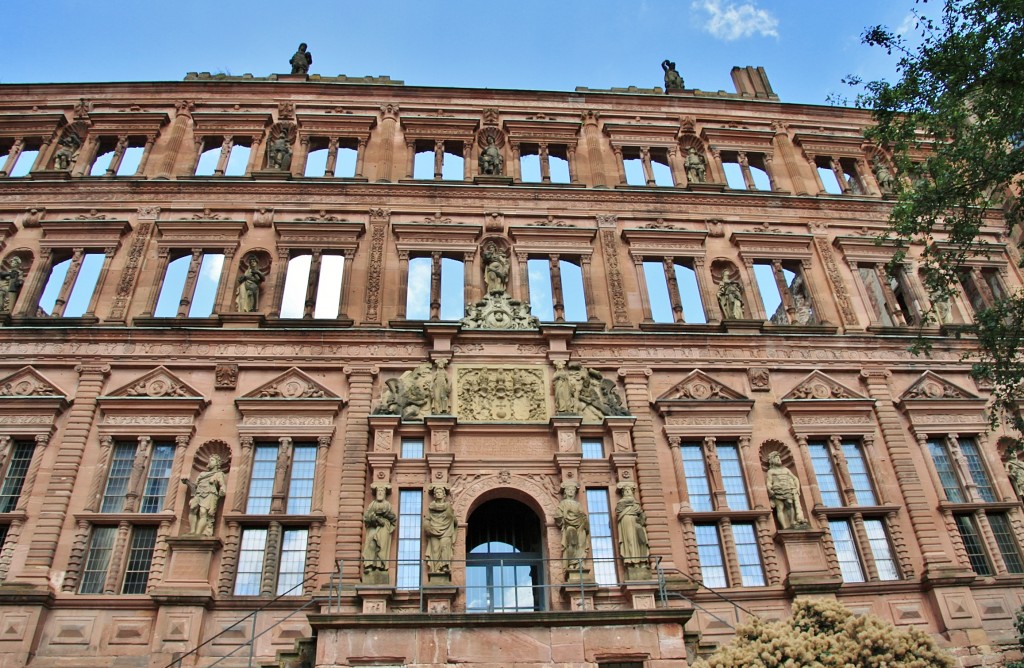 Foto: Castillo - Heidelberg (Baden-Württemberg), Alemania