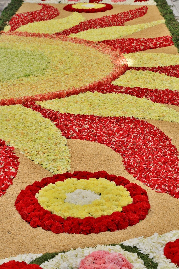 Foto: Alfombra de flores - Sitges (Barcelona), España