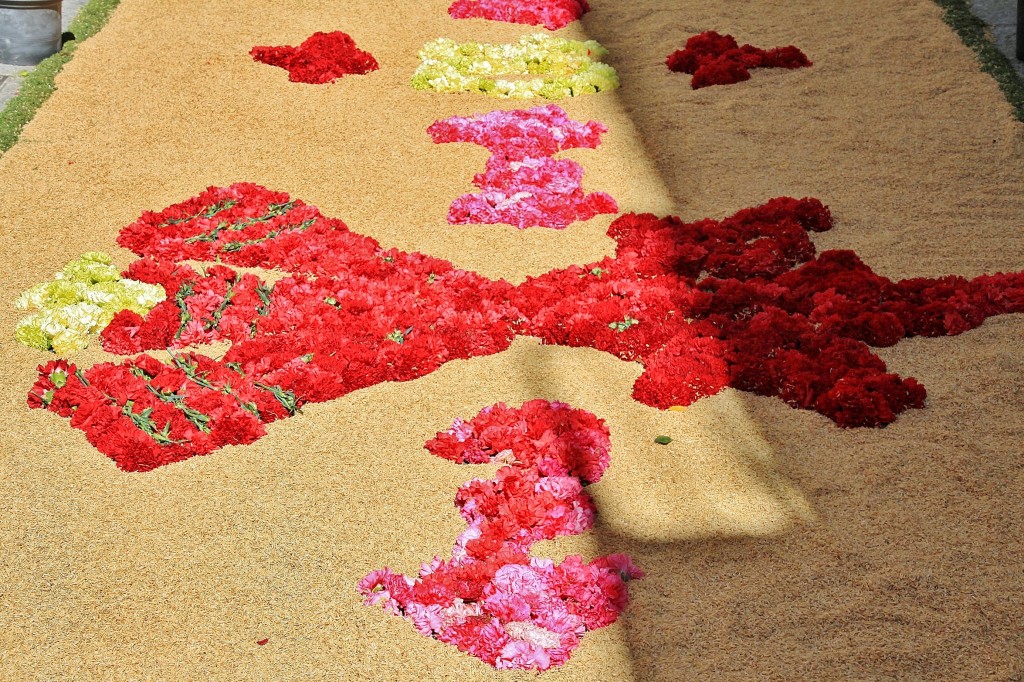 Foto: Alfombra de flores - Sitges (Barcelona), España