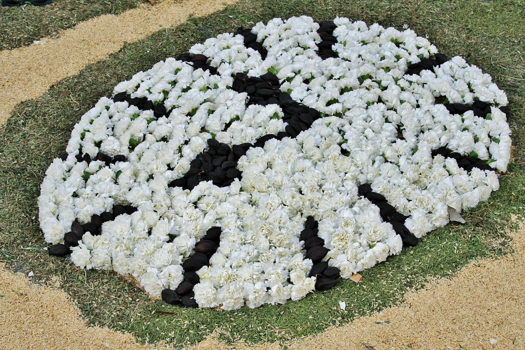 Foto: Alfombra de flores - Sitges (Barcelona), España