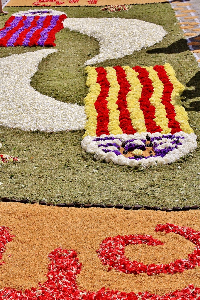 Foto: Alfombra de flores - Sitges (Barcelona), España