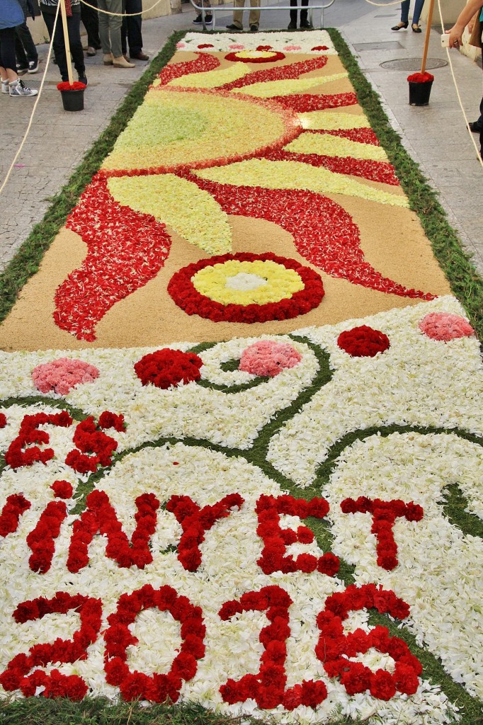 Foto: Alfombra de flores - Sitges (Barcelona), España