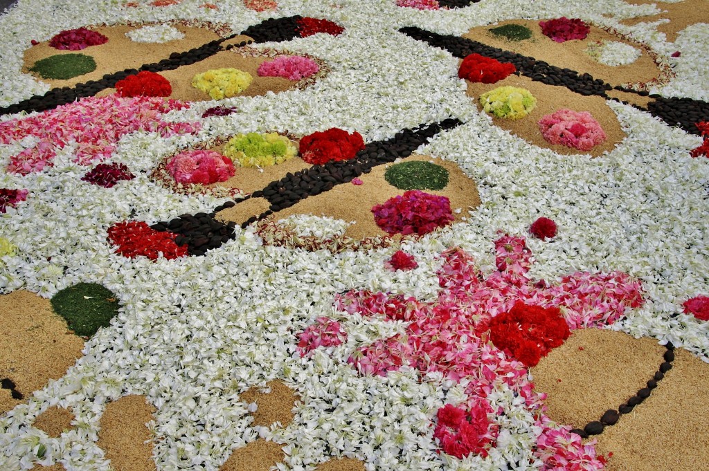 Foto: Alfombra de flores - Sitges (Barcelona), España