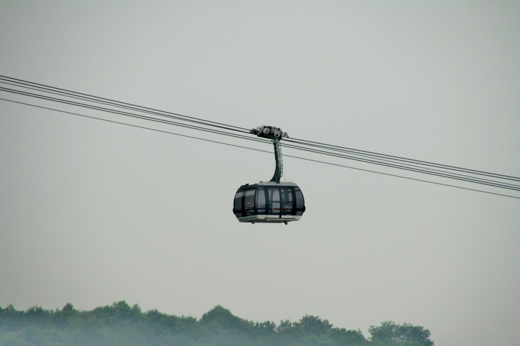 Foto: Teleférico sobre el Rin - Koblenz ( Coblenza ) (Rhineland-Palatinate), Alemania