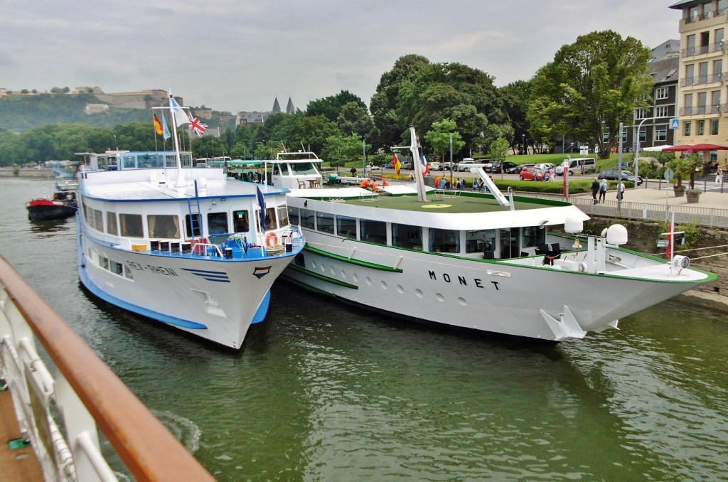 Foto: Embarcadero - Koblenz ( Coblenza ) (Rhineland-Palatinate), Alemania