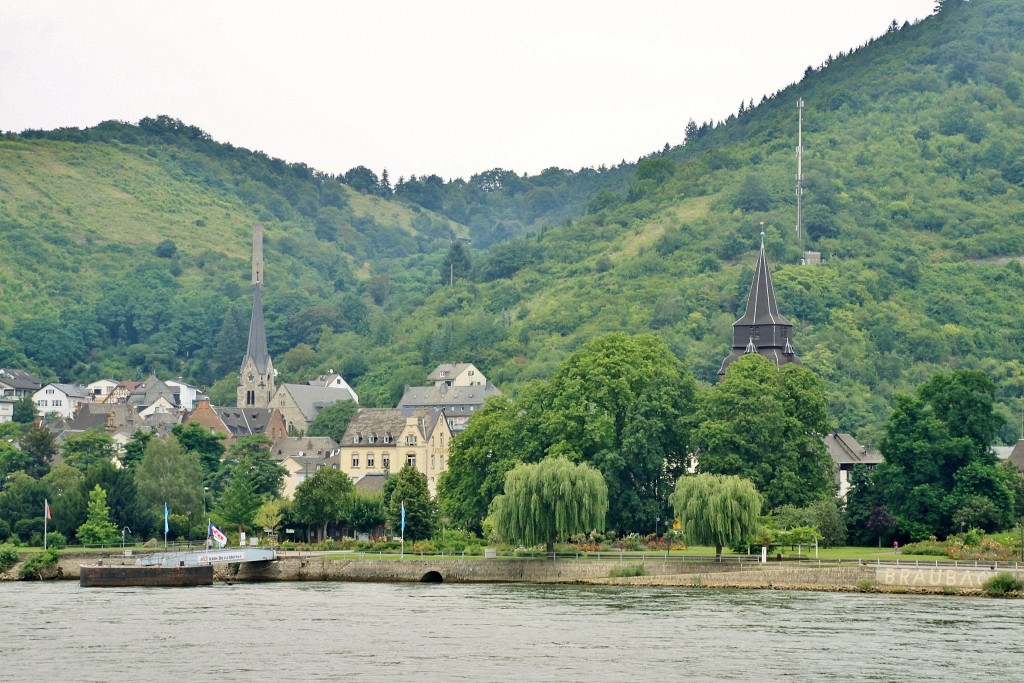 Foto: Vista del pueblo - Braubach (Rhineland-Palatinate), Alemania