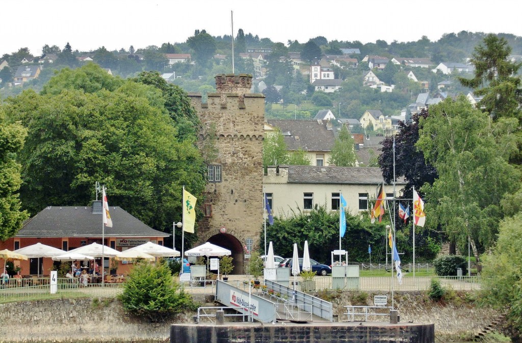 Foto: Vista del pueblo - Rhens (Rhineland-Palatinate), Alemania