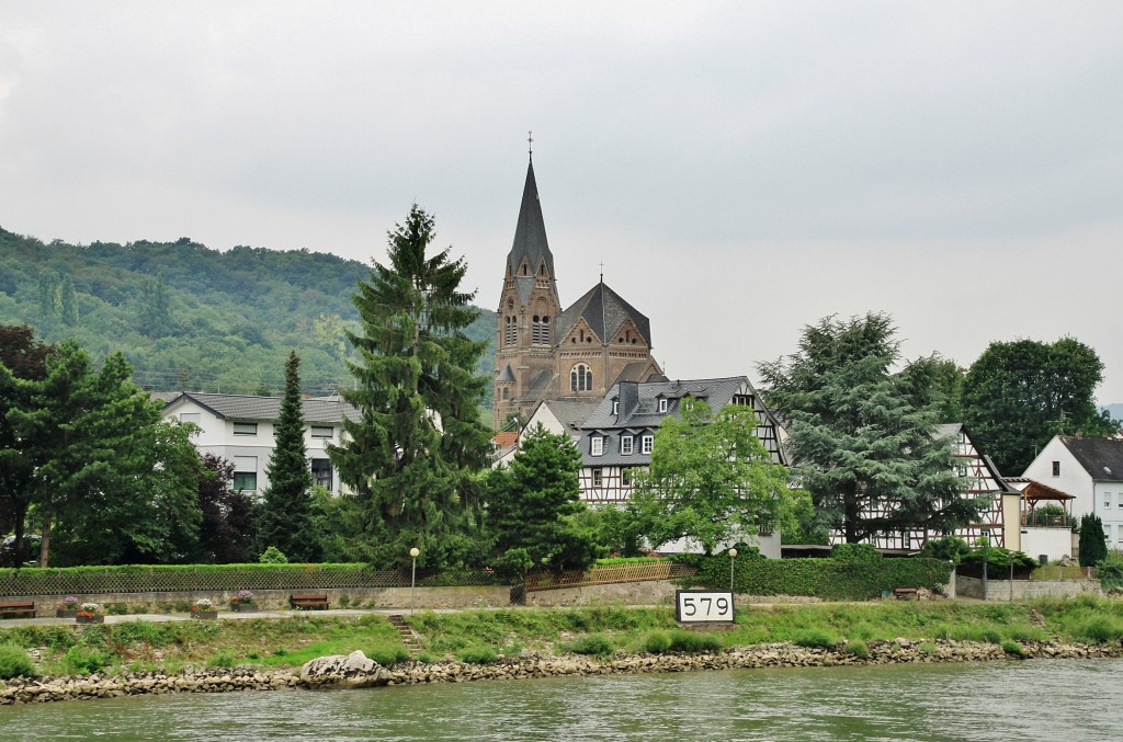 Foto: Vista del pueblo - Spay (Rhineland-Palatinate), Alemania