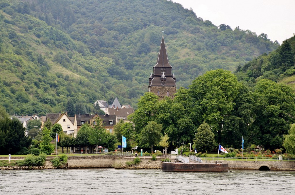 Foto: Vista del pueblo - Braubach (Rhineland-Palatinate), Alemania