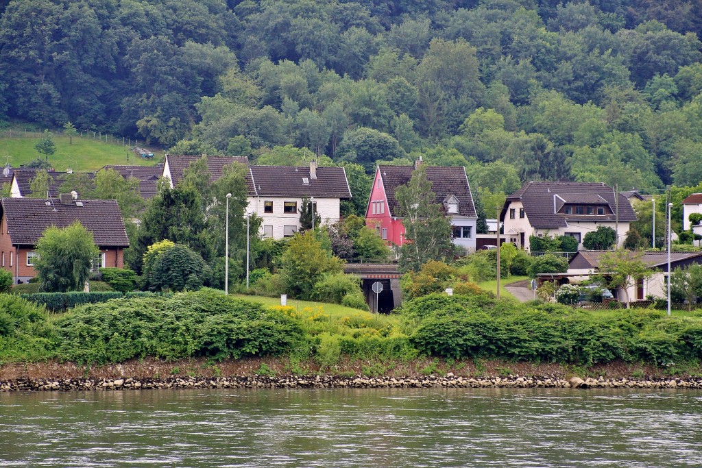 Foto: Vista del pueblo - Osterspai (Rhineland-Palatinate), Alemania