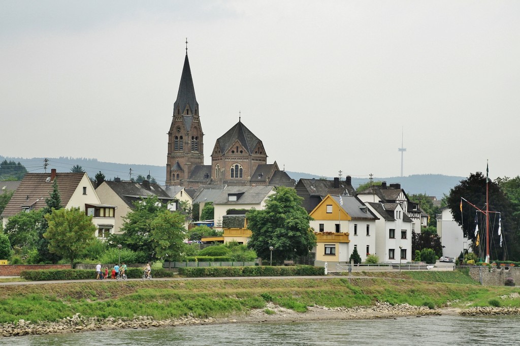 Foto: Vista del pueblo - Spay (Rhineland-Palatinate), Alemania