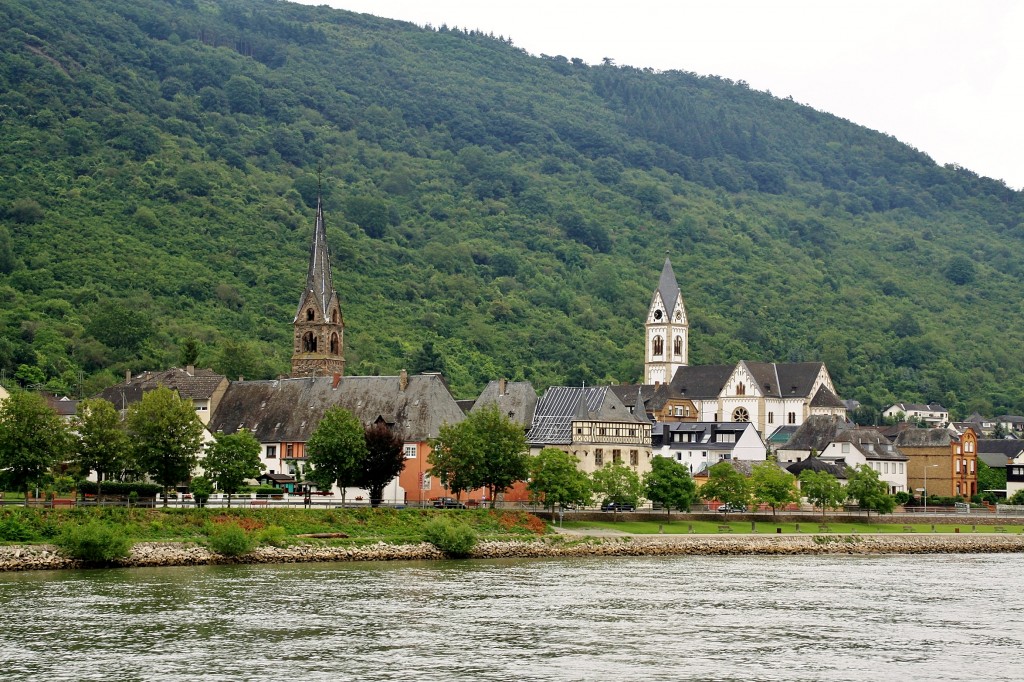 Foto: Vista del pueblo - Kamp-Bornhofen (Rhineland-Palatinate), Alemania