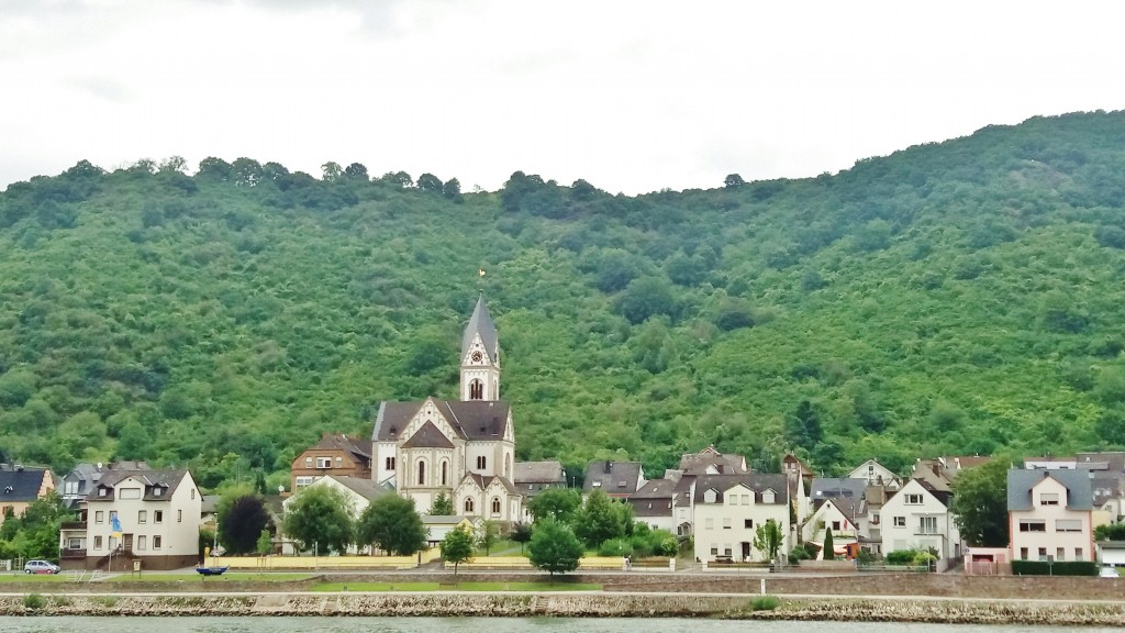 Foto: Vista del pueblo - Kamp-Bornhofen (Rhineland-Palatinate), Alemania