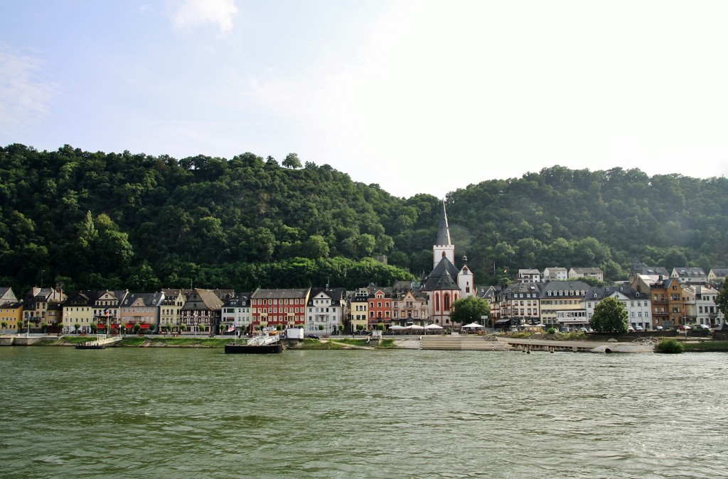 Foto: Vista del pueblo - Sankt Goar (Rhineland-Palatinate), Alemania