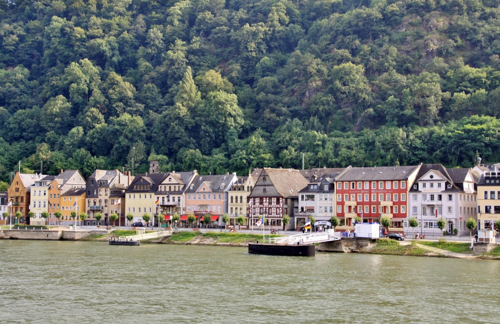 Foto: Vista del pueblo - Sankt Goar (Rhineland-Palatinate), Alemania