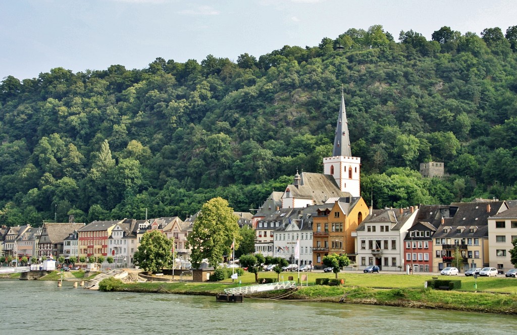 Foto: Vista del pueblo - Sankt Goar (Rhineland-Palatinate), Alemania