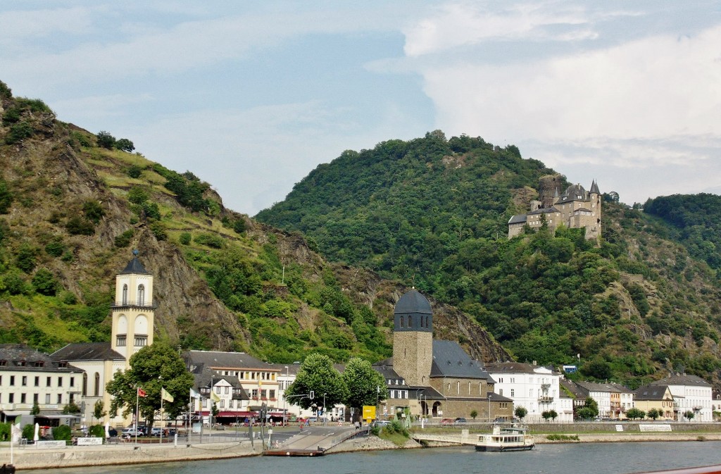 Foto: Vista del pueblo - Sankt Goar (Rhineland-Palatinate), Alemania