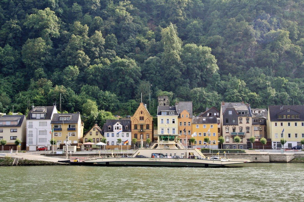 Foto: Vista del pueblo - Sankt Goar (Rhineland-Palatinate), Alemania