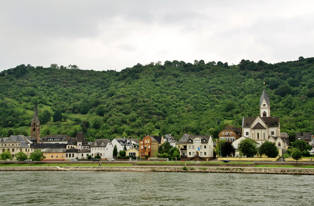 Foto: Vista del pueblo - Kamp-Bornhofen (Rhineland-Palatinate), Alemania