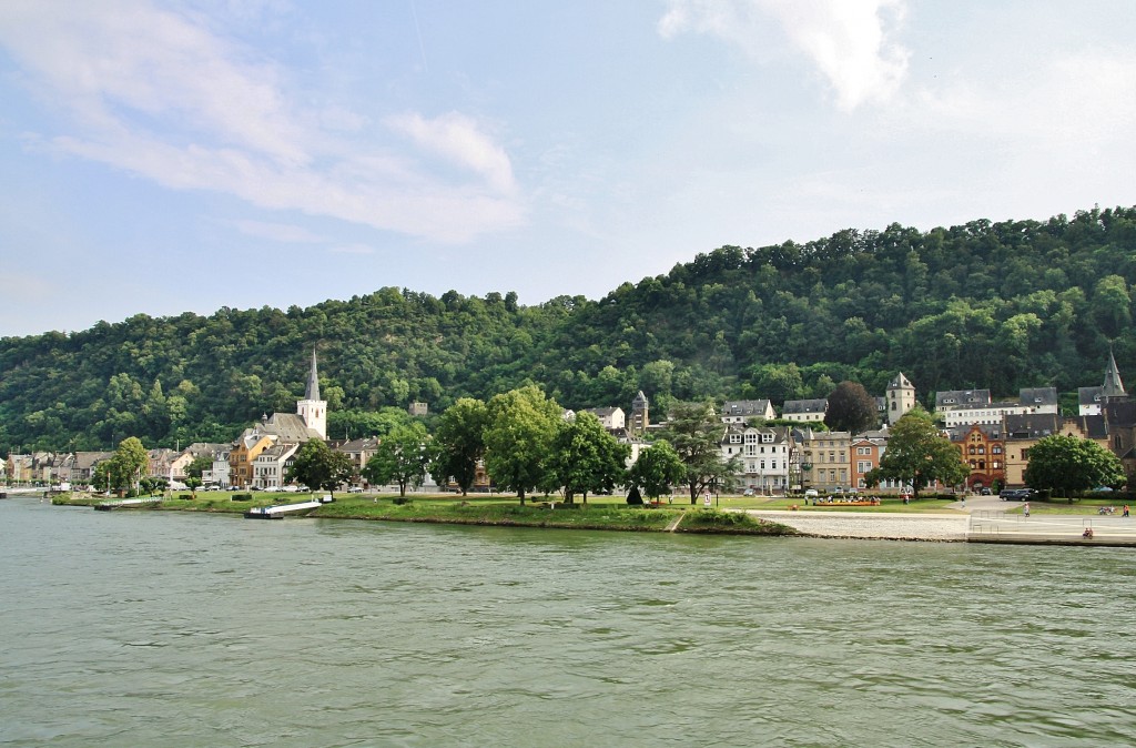 Foto: Vista del pueblo - Sankt Goar (Rhineland-Palatinate), Alemania