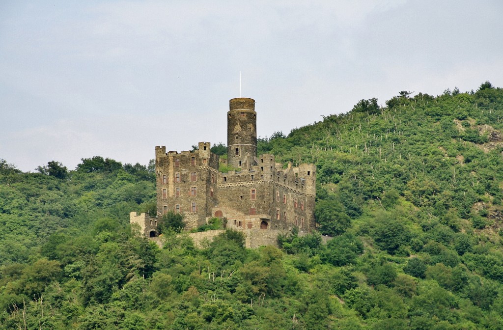 Foto: Castillo - Sankt Goar (Rhineland-Palatinate), Alemania