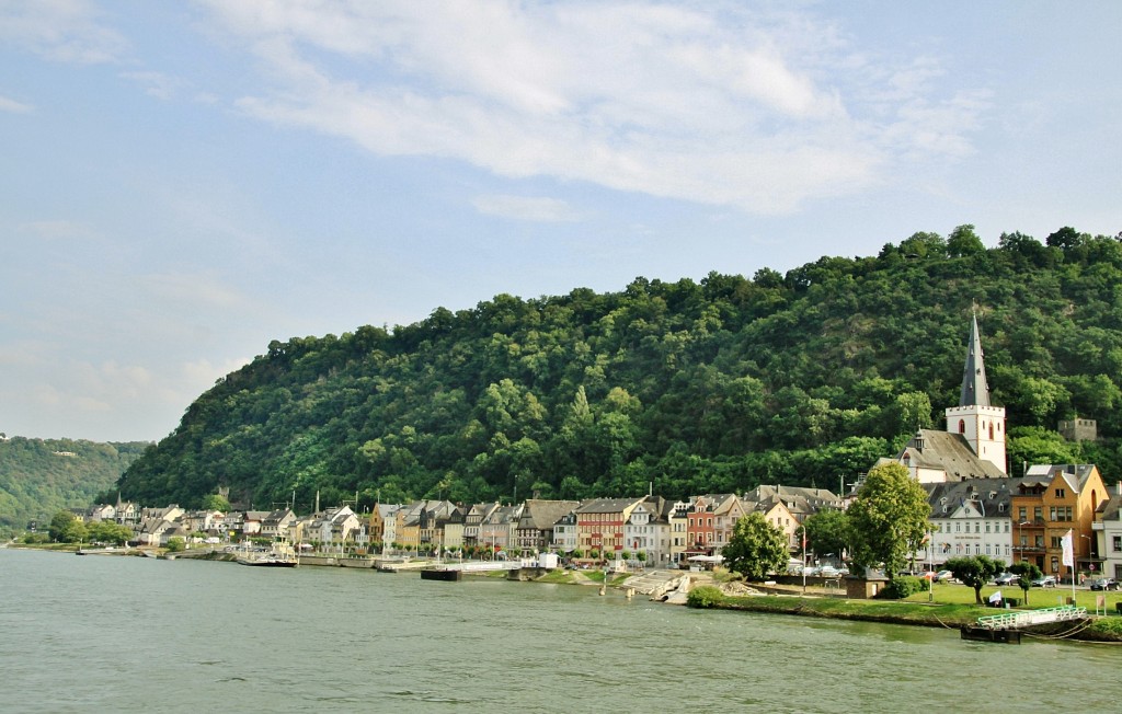 Foto: Vista del pueblo - Sankt Goar (Rhineland-Palatinate), Alemania