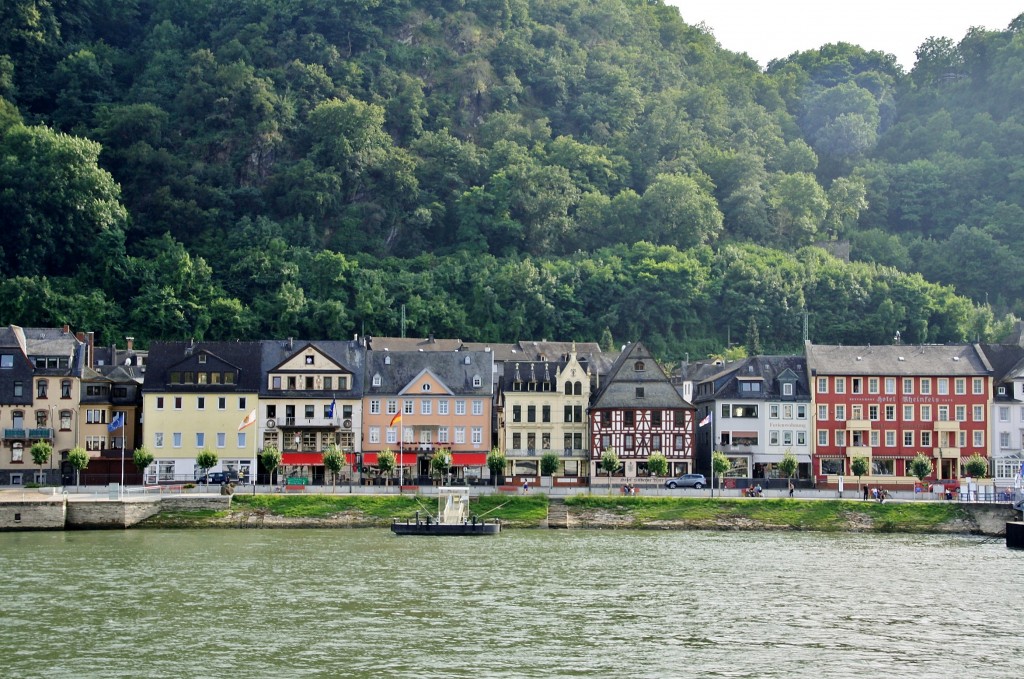 Foto: Vista del pueblo - Sankt Goar (Rhineland-Palatinate), Alemania