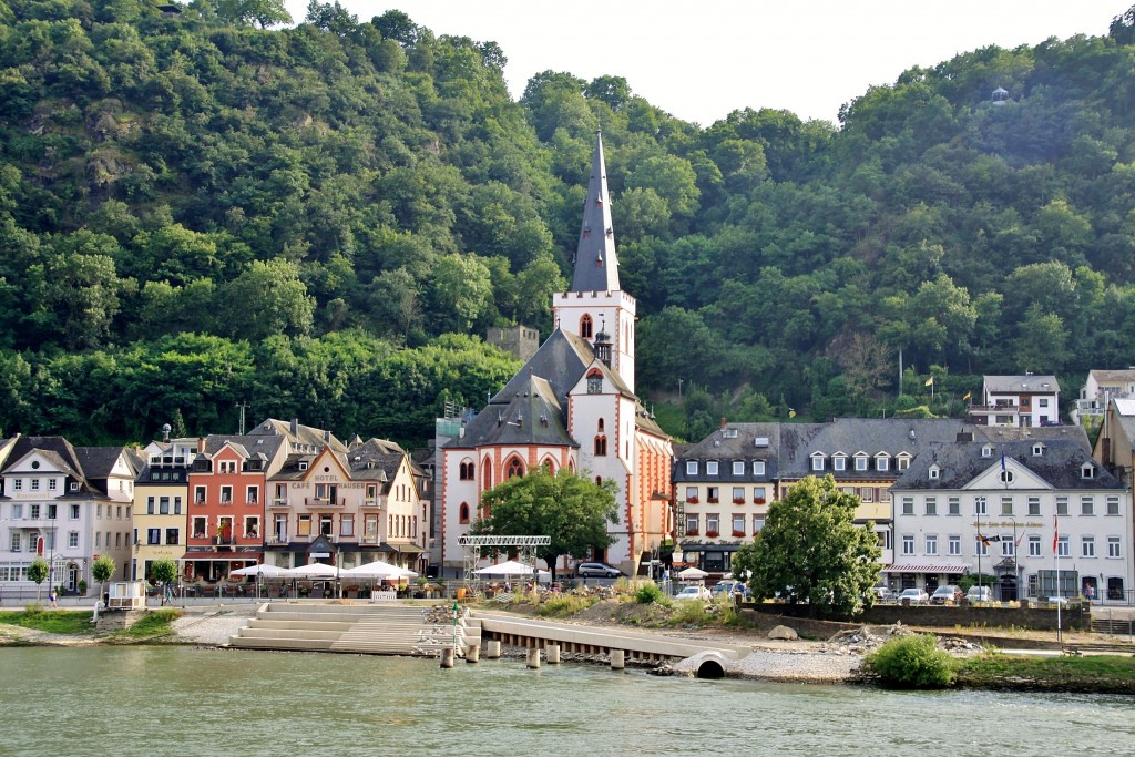 Foto: Vista del pueblo - Sankt Goar (Rhineland-Palatinate), Alemania