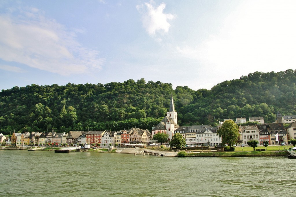 Foto: Vista del pueblo - Sankt Goar (Rhineland-Palatinate), Alemania