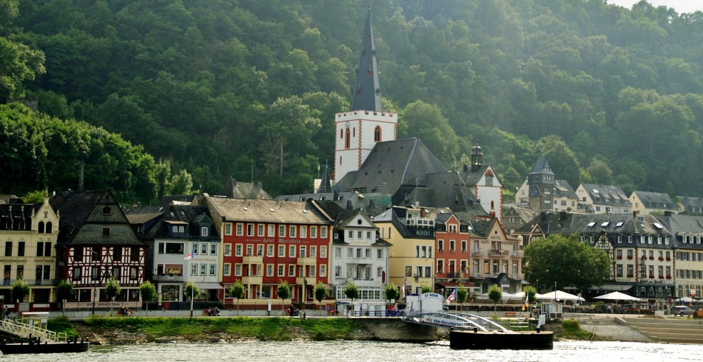 Foto: Vista del pueblo - Sankt Goar (Rhineland-Palatinate), Alemania