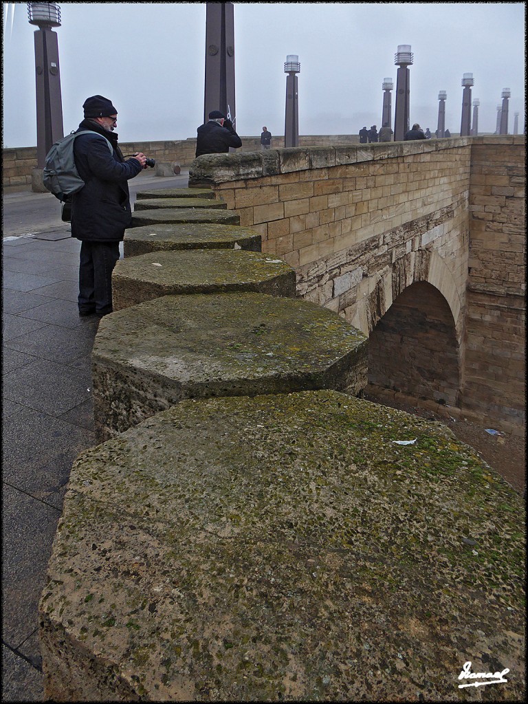 Foto: 161218-15 NIEBLA EN ZARAGOZA - Zaragoza (Aragón), España