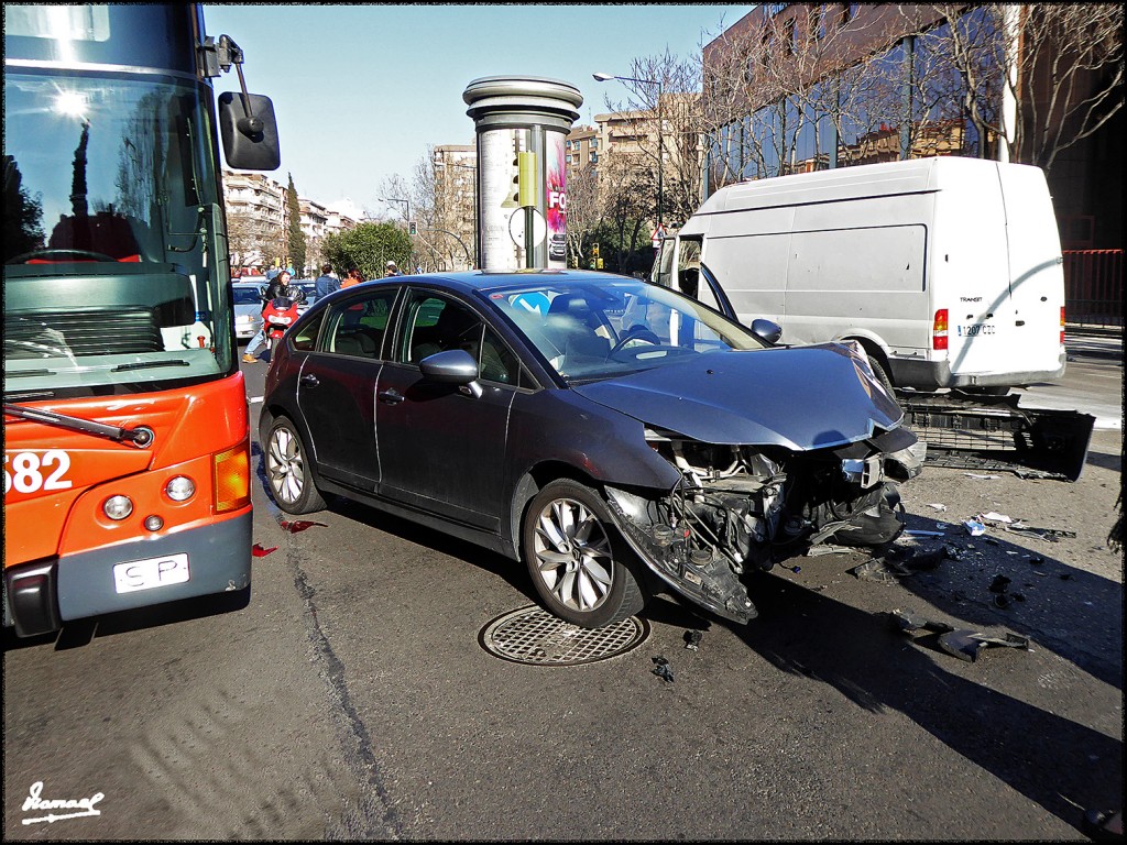 Foto: 170218-08 ACCIDENTE Cº TORRES - Zaragoza (Aragón), España