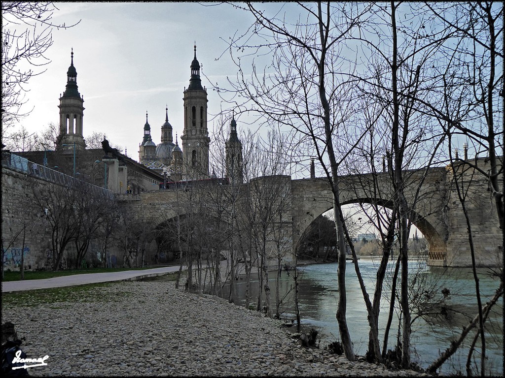 Foto: 170222-35 ZARAGOZA RIO EBRO - Zaragoza (Aragón), España