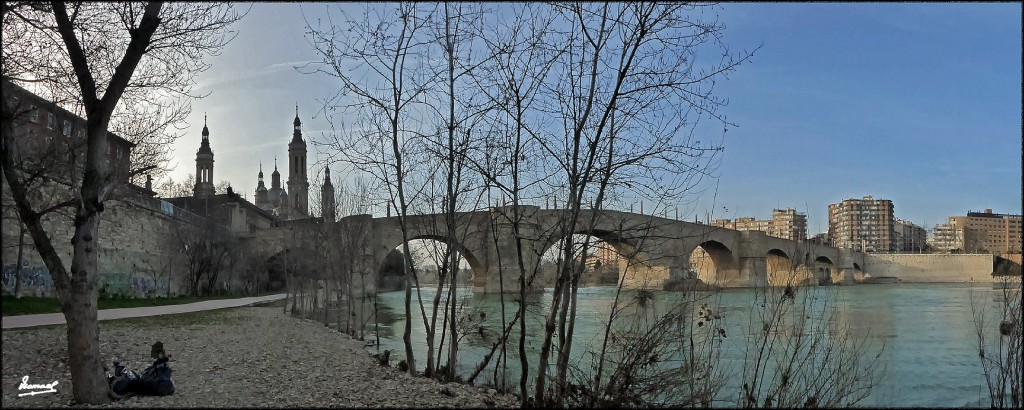 Foto: 170222-36 ZARAGOZA RIO EBRO - Zaragoza (Aragón), España