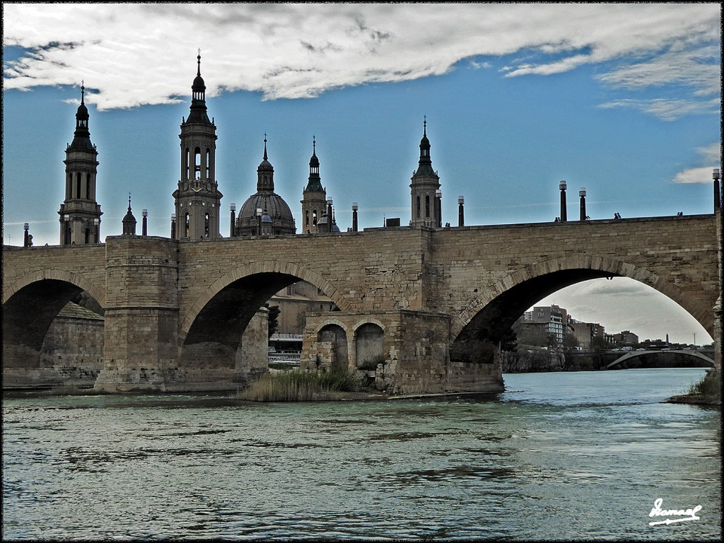 Foto: 170321-11 ZARAGOZA RIO EBRO - Zaragoza (Aragón), España