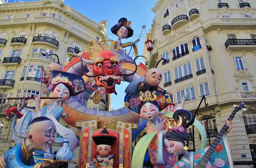 Foto: Fallas 2017 - València (Comunidad Valenciana), España