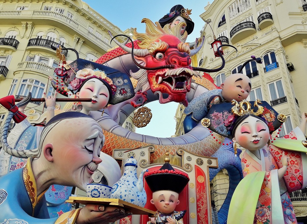 Foto: Fallas 2017 - València (Comunidad Valenciana), España