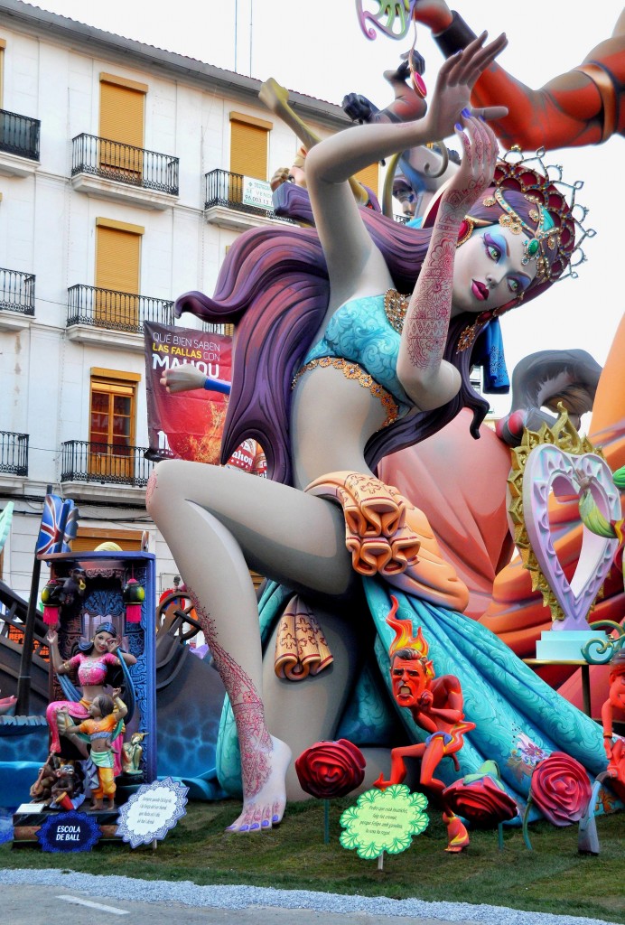 Foto: Detalle de falla - Valencia (València), España