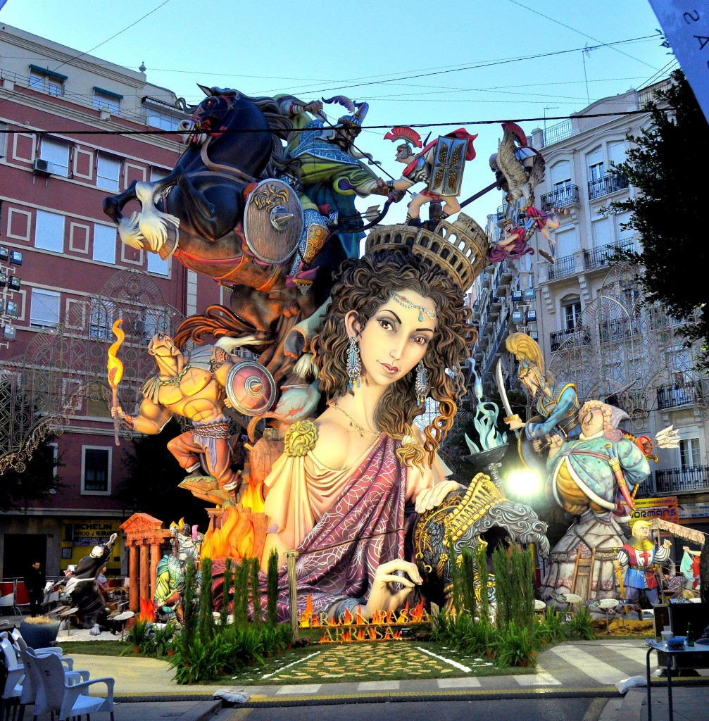 Foto: Falla - Valencia (València), España