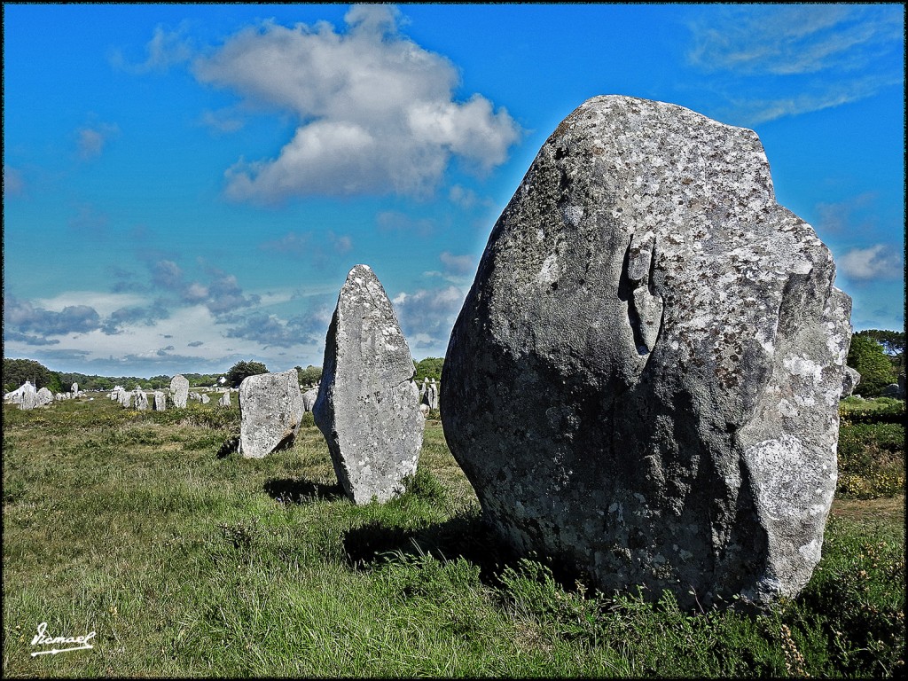 Foto: 170506-207 CARNAC MEGALITOS - Carnac (Brittany), Francia