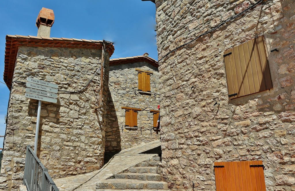 Foto: Centro histórico - Castellar de n´Hug (Barcelona), España