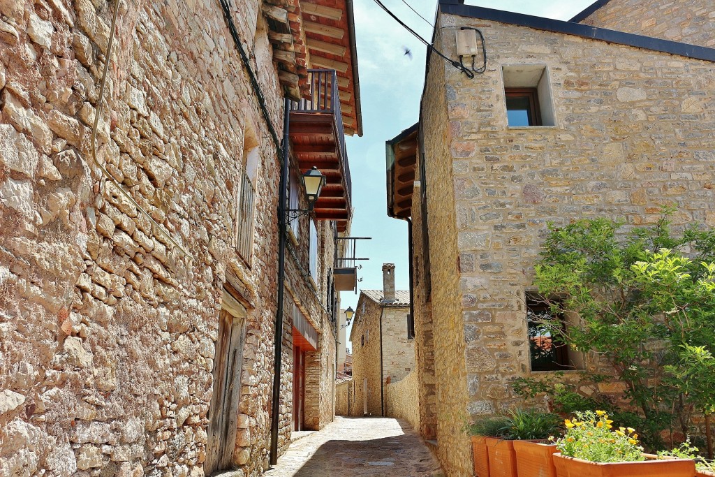 Foto: Centro histórico - Castellar de n´Hug (Barcelona), España