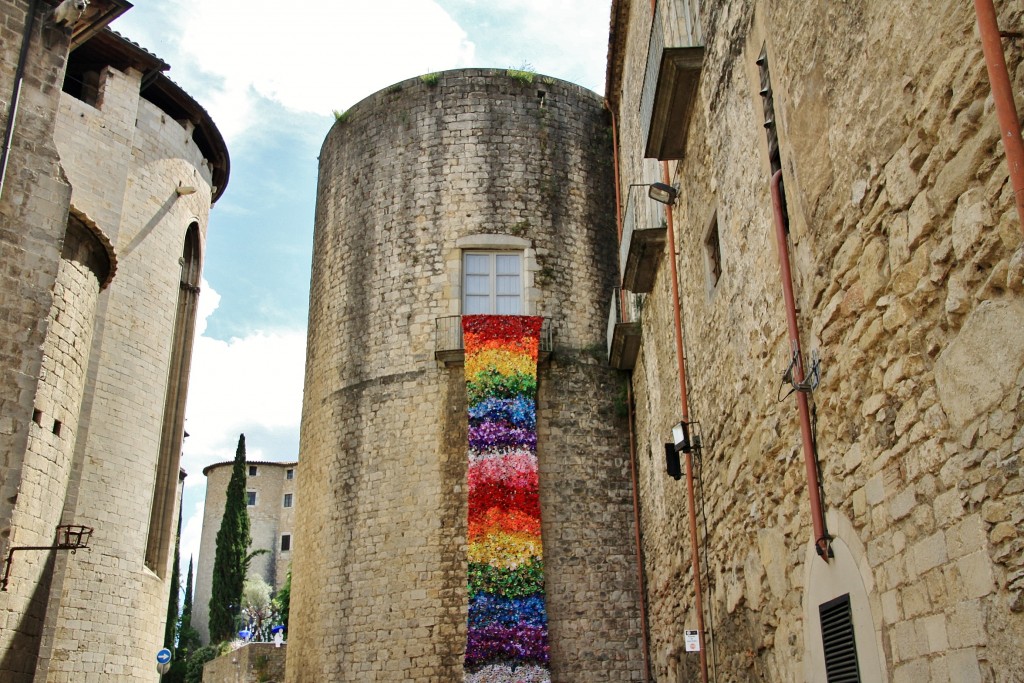 Foto: Girona tiempo de flores - Girona (Cataluña), España