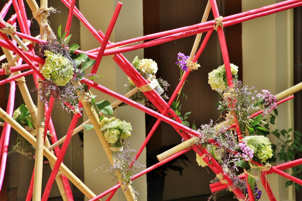 Foto: Girona tiempo de flores - Girona (Cataluña), España