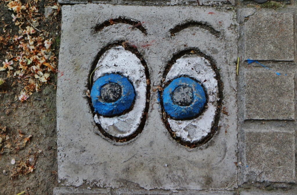 Foto: Detalle en el suelo - Girona (Cataluña), España